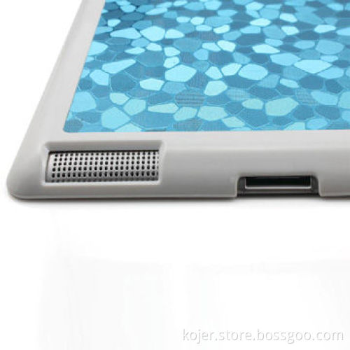 Case for Apple's iPad 2, Made of PC and PU, Comes in Various Patterns and Colors